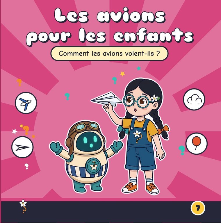 Les avions pour les enfants