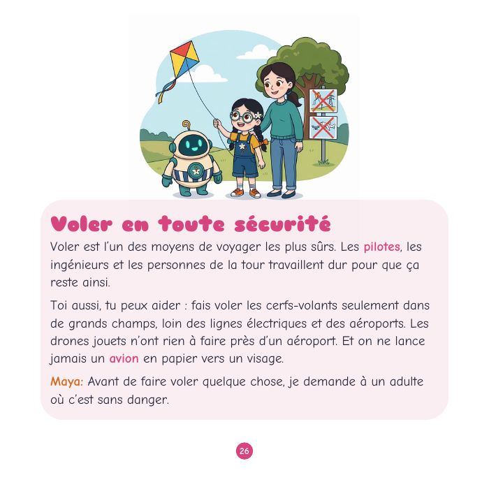 Les avions pour les enfants – 4