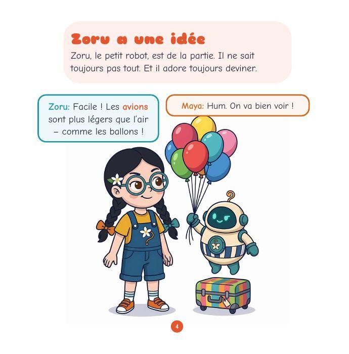 Les avions pour les enfants – 1