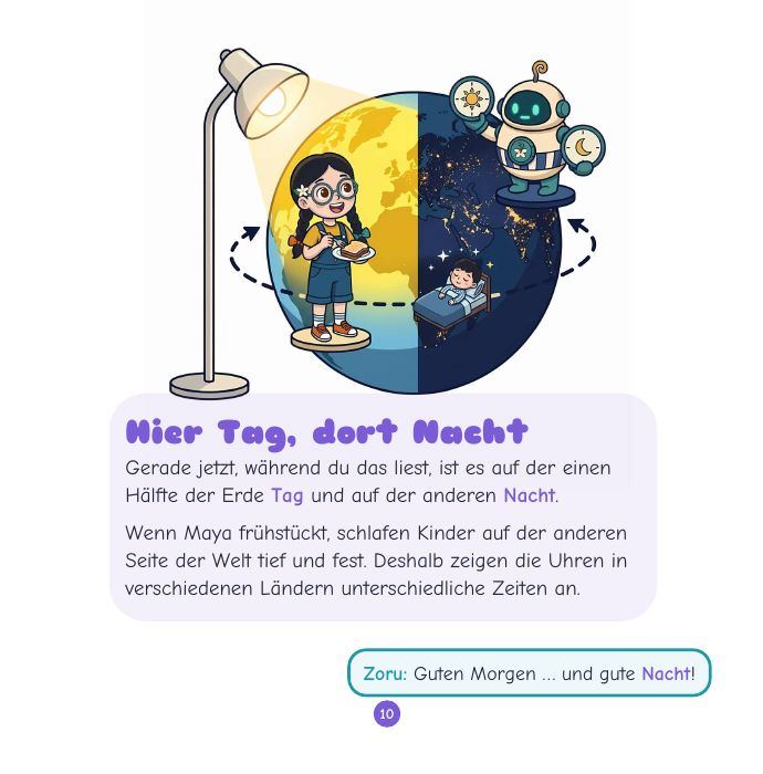 Tag und Nacht für Kinder – 2