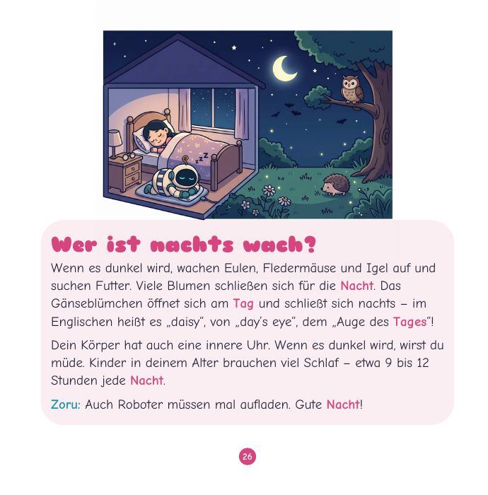 Tag und Nacht für Kinder – 4