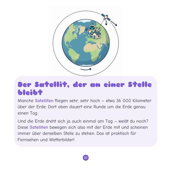 Satelliten für Kinder – 2