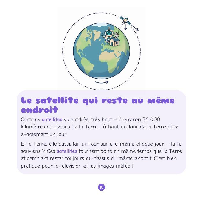 Les satellites pour les enfants – 2